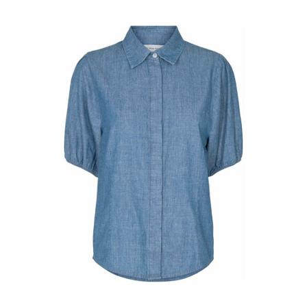 Pieszak Lonnie SS Shirt , Blauw , Dames , Maat: M