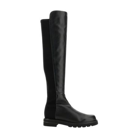 Stuart Weitzman, Boots 5050 Lift Czarny, Kobieta, Rozmiar: 38 1/2 EU