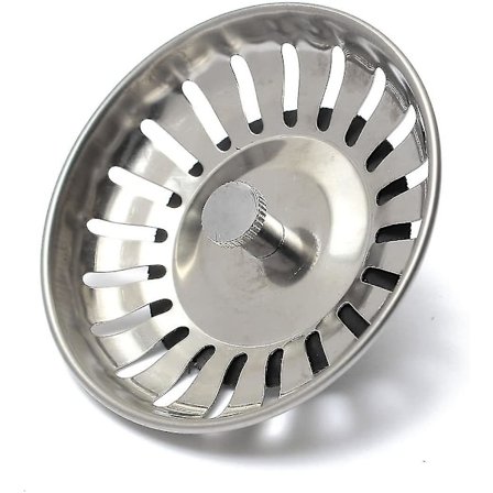 Rostfritt Stål Kök Diskho Sil Vaskpropp 83mm I Diameter Korg Sil