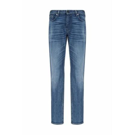 Emporio Armani, Jeans Blauw, Heren, Maat:W42