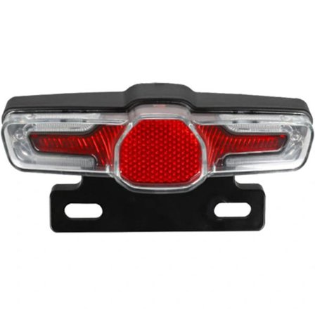 (pow yeah!)2025 Senaste Modell YFcaiheng 12V/36V-60V Elcykel Bakljus Ebike Blinkers Bakre Pakethållare Lampa Baklyktor Nattvarningslampor