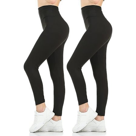 Dame Højtaljede Leggings Smørbløde Tights Uigennemsigtige Afslappede Sports Løb