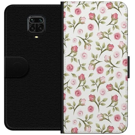 Plånboksfodral till Xiaomi Redmi Note 9S med Blommigt