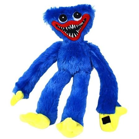 Poppy Playtime Pehmoleluhahmo Huggy Wuggy Nukke 40cm blue