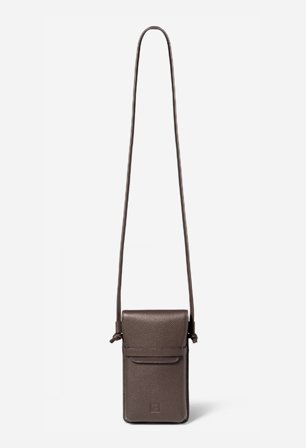 CAMILLA PIHL - Mobile Pouch - Dark brown SizeOne Size