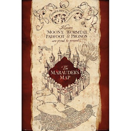 Harry Potter - Marauders map