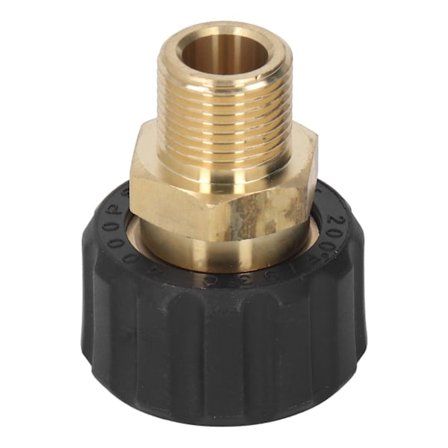 Painepesuri 5000PSI Uros Adapteri G3/8 Uros - Naaras M22 14mm Pistooli Letkun Liitin Vaihto-osat