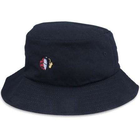 Abducted - Svart bucket Hatt - Tiny Lady Bug Saxophone Black Bucket @ Hatstore