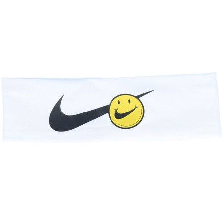 Nike - Vit headband Beanie - Fury 3.0 Print White/Opt Yellow/Black Headband @ Hatstore