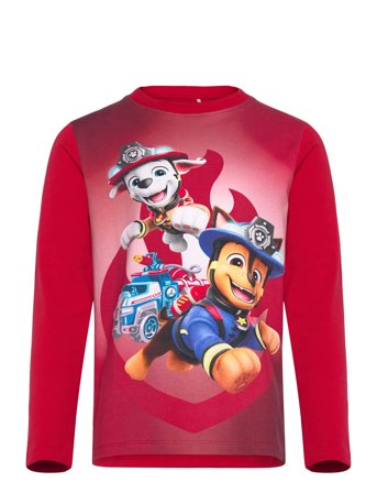 Minymo T-Shirt Ls - Red - 104