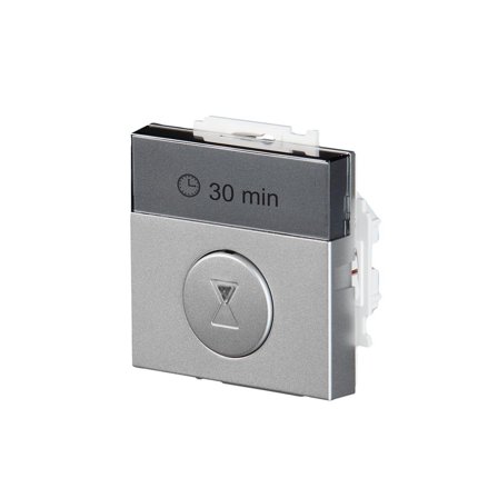 ABB Impressivo T210-83 Ajastin 2-napa Alumiini, Kytkimet & pistorasiat