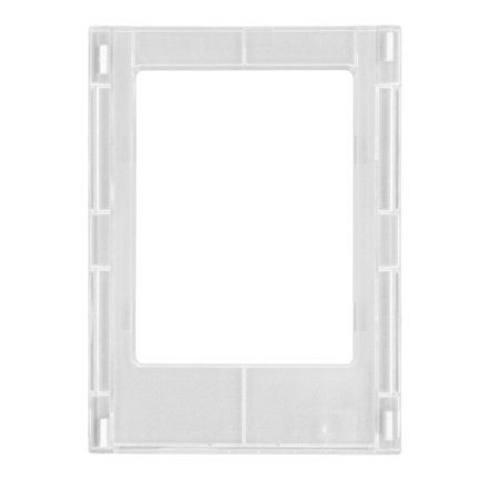 3in magnetiska fotoramar DIY kraftfull magnet splicbar liten magnet fotoram för direktkamera minifotos transparent