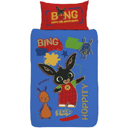 Bing Bunny Rebel Rules Cover Set Single Flerfärgad