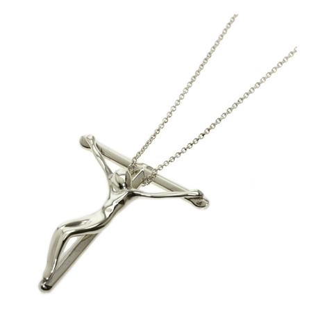 Tiffany & Co. Pre-owned, Necklaces Grijs, Dames, Maat:ONE Size