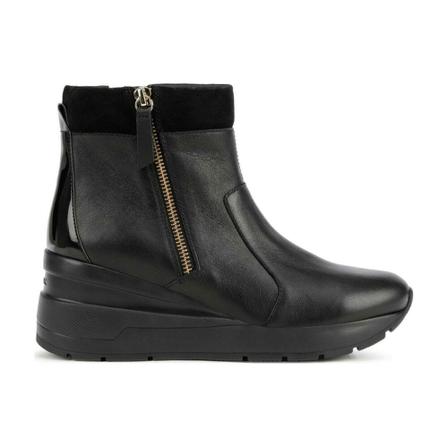 Geox, Ankle Boots Zwart, Dames, Maat:39 EU