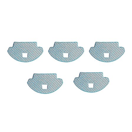 5 stk Robotstøvsuger Mikrofiber Mop Pad til Ozmo930/dg