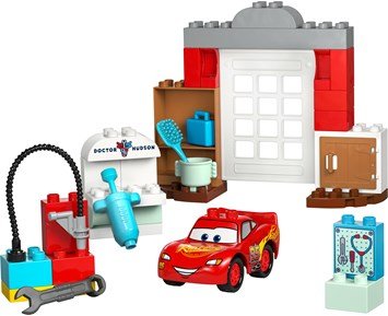 LEGO DUPLO Disney McQueens besök i Docs garage 10456