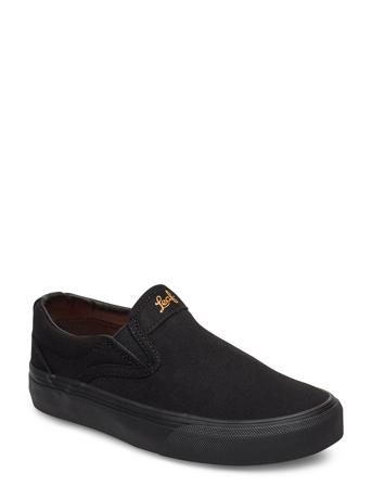 Ingared Shoes Canva Sneakers Svart Leaf