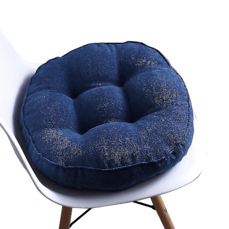 Tykke pude, rund stolepude sædehynde, blød gulvpude til hjemmet Stue Balkon Kontorhave