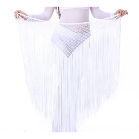 Argentinsk stil trekant skjerf sjal magedans kostyme midje kjede hofte skjerf