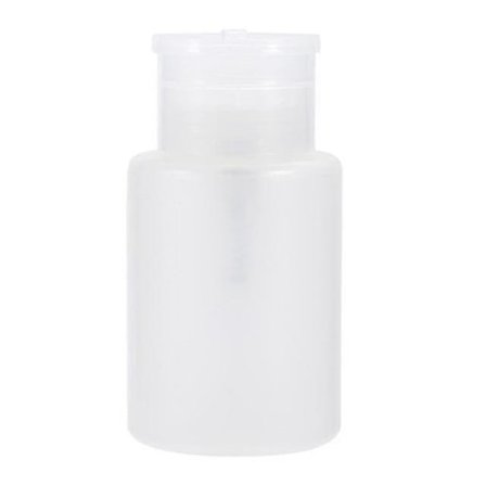 Empty Plastic Alcohol Liquid Nail Polish Remover Containers - Press Pumping