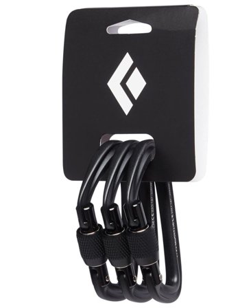 Black Diamond Hotforge Screwgate 3-pack Black