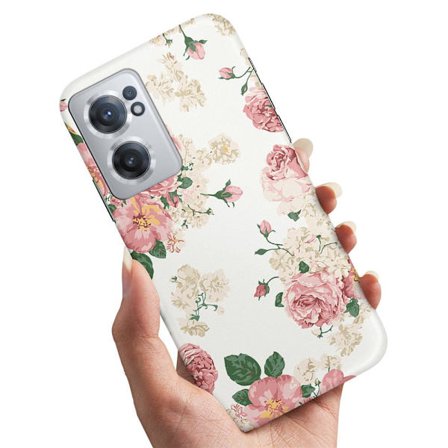 OnePlus Nord CE 2 5G - Kuoret/Suojakuori Retro Kukat