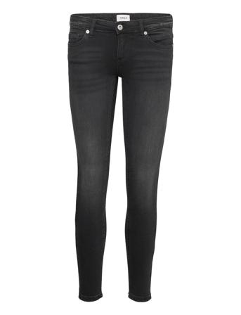 Onljune Sl Waist Sk Ank Dnm Tai Box Black ONLY