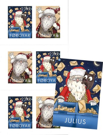 Færøerne - Julen 2024: Julius - Postfrisk hæfte