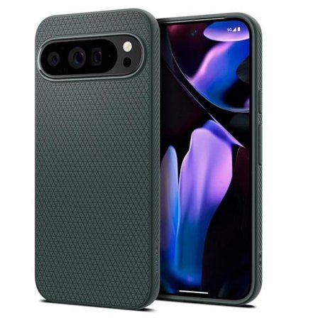 Spigen Mobilskal till Google Pixel 9 Pro XL Liquid Air - Abyss Grön