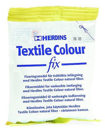 HERDINS FIKSERINGSMIDDEL TEKSTILFARGING 130G