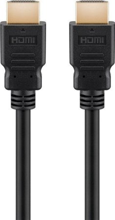 Goobay HDMI med Ethernet-kabel 3m Sort