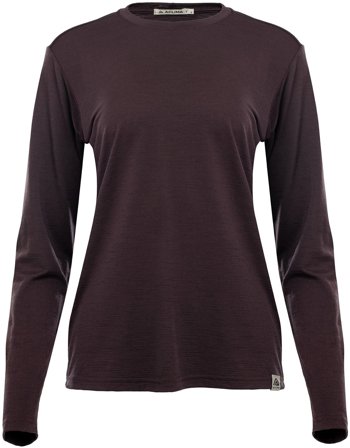 Aclima LightWool 180 Crewneck W's Chocolate Plum