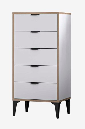 Hanah Home - Kommode Alena - Hvid - Kommoder - Fra Homeroom