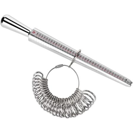 Ringstorleksmätare med ringdorn