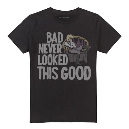 Labyrinth Unisex Vuxen Bad Never Looked This Good T-Shirt XXL B