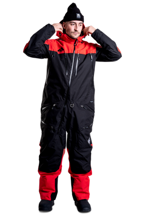 Kombinéza Jethwear The One Shell Černá/Červená M