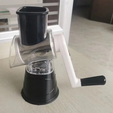 Manuell roterende trommel grønnsakskutter Multifunksjonell håndsveivskjærer og rivjern kjøkkenverktøy