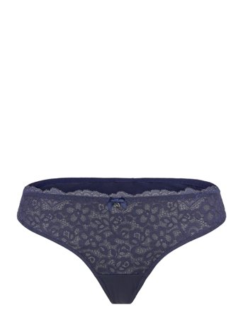 Hunkemöller Marine String R - Navy - XL