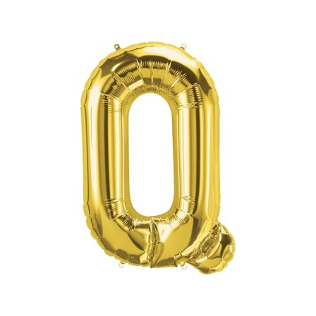 Realmax Q Folieballong En Storlek Guld