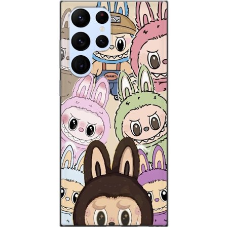 Kompatibelt Mobildeksel til Samsung Samsung Galaxy S22 Ultra 5G The Monster Edition Samlefigur Anime