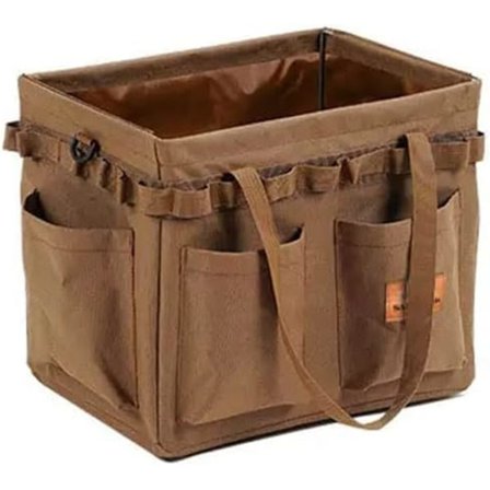 Vedlagringspose Utendørs bærbar vedpose Vedlerretspose