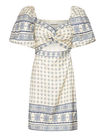 June Dress Dresses Party Dresses Hvit By Malina*Betinget Tilbud