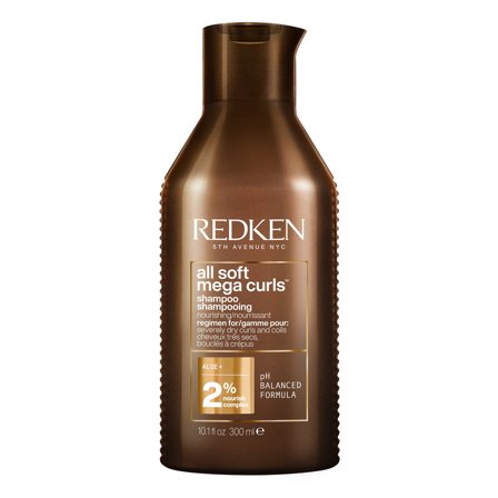 Redken All Soft Mega Curls Shampoo 300ml - Shampoo Nutriente
