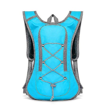 6L Kevyt Pyöräilyreppu Heijastavilla Raidoilla Vedenpussi