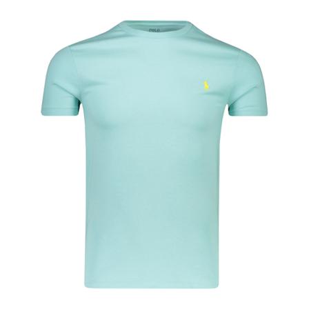 Polo Ralph Lauren, T-shirt Blauw, Heren, Maat:S,Katoen