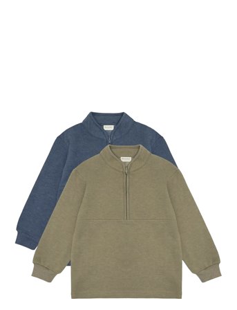 Minymo | Sweatshirt W.zip (2-Pack) | 116