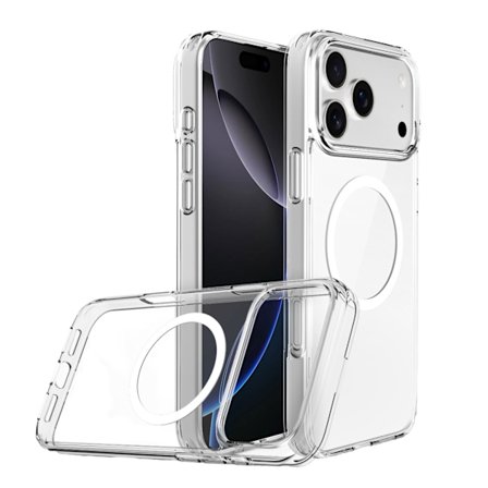 iPhone 17 PRO Cover - Magsafe Transparent Cover