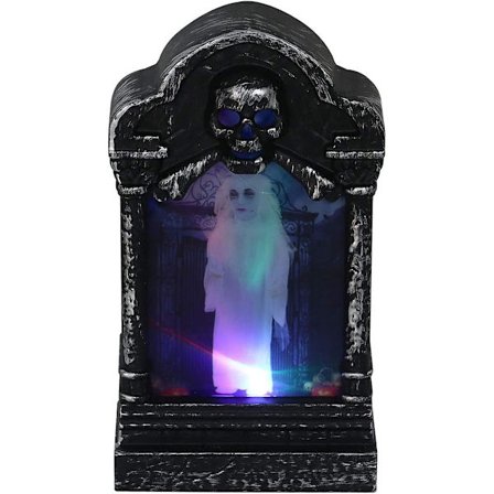 Halloween-koriste, 2 kpl Halloween-kynttilävalot Led-kauhulamppu Luuranko Hautakivi