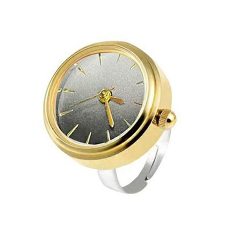 Mini Green Watch Ring Watch GRÅ&GULD